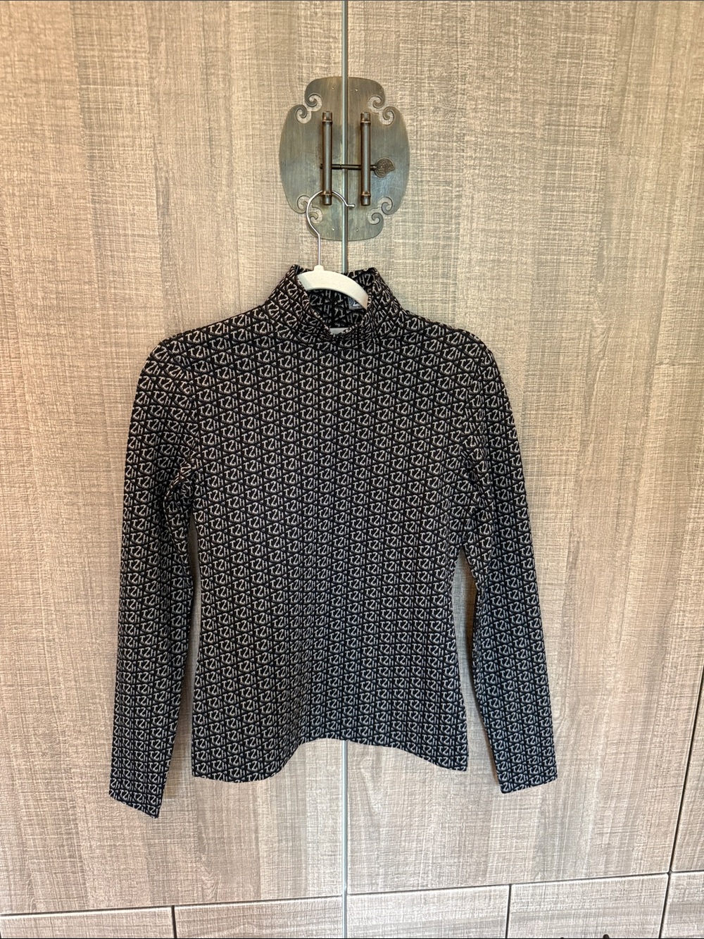 Tommy x Zendaya Collaboration Monograph Turtleneck Top